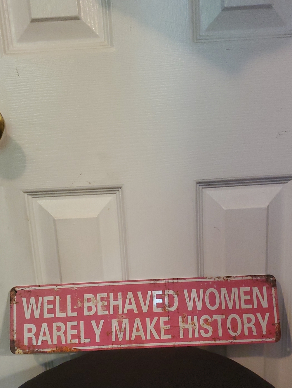 Pink Inspirational Sign – Motivational Décor